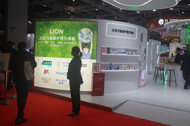 第五屆進(jìn)口博覽會現(xiàn)場照片